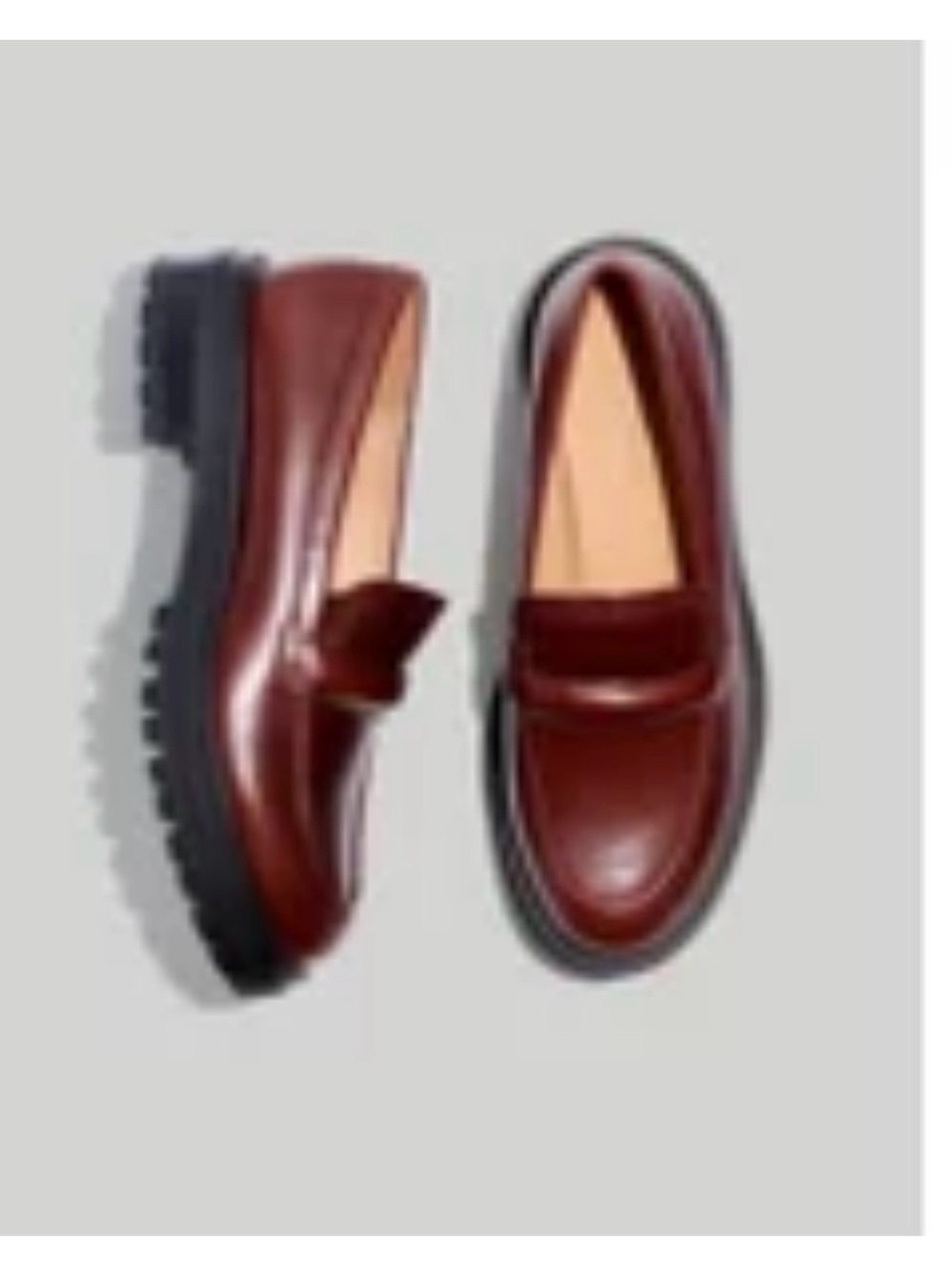 the bradley lugsole loafer in leather
